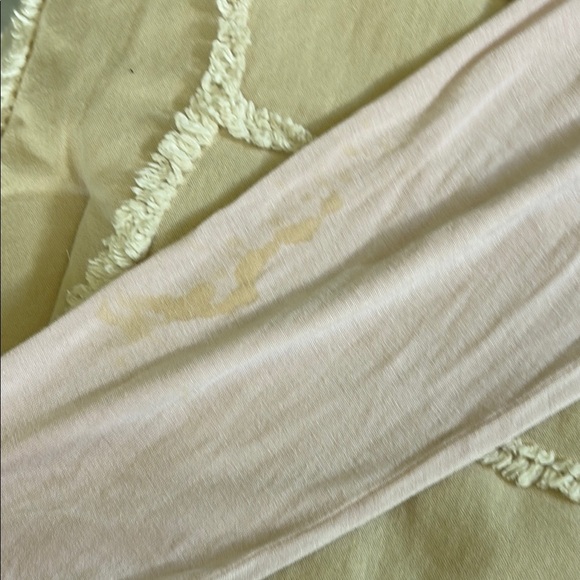 White House Black Market Pink Asymmetrical Long Sleeve Blouse - Picture 4 of 6